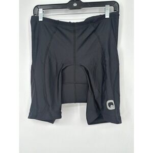 Quest Cycling Shorts Mens Large Black Padded Spandex Athletic Bike Biking Gear
